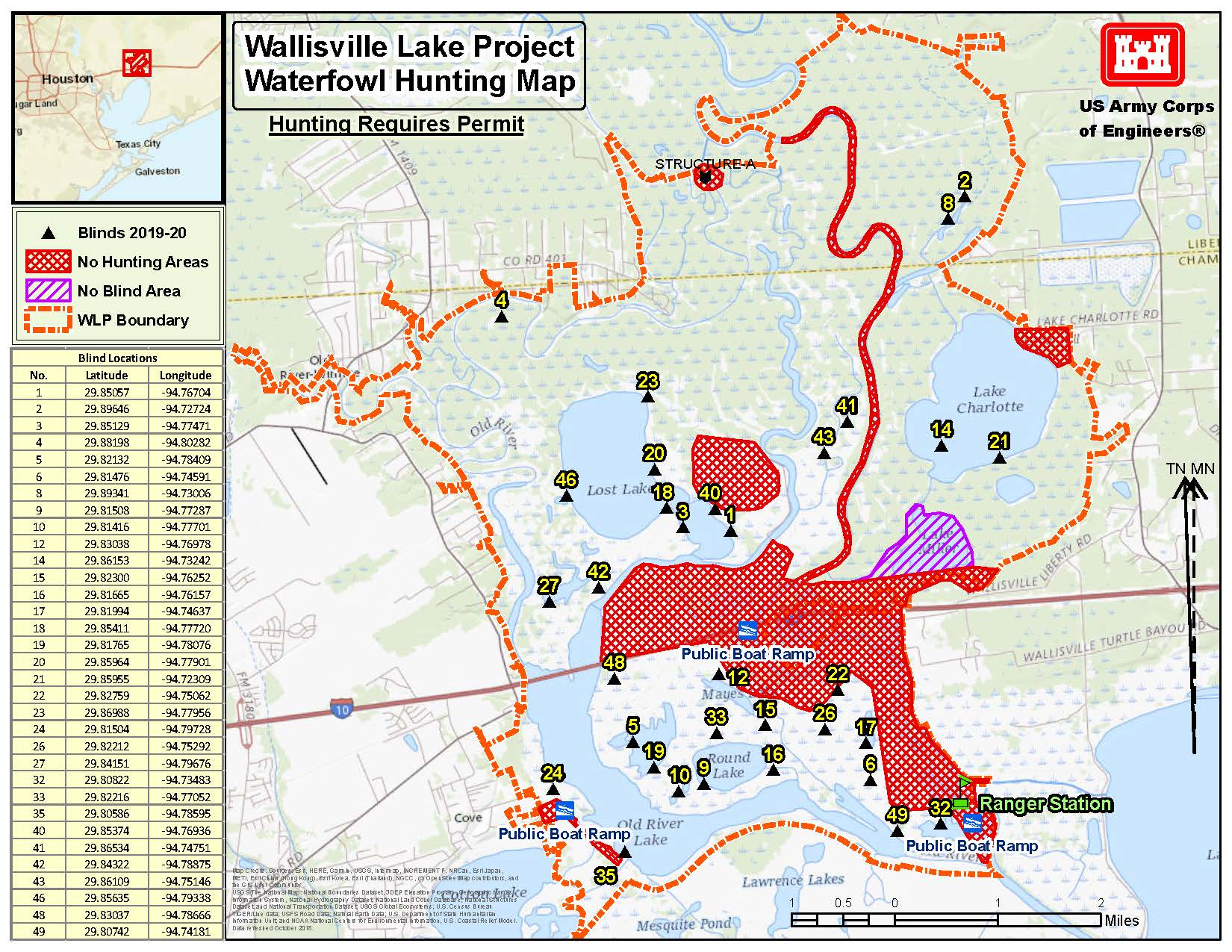 Galveston District Website > Locations > Wallisville Lake Project Office