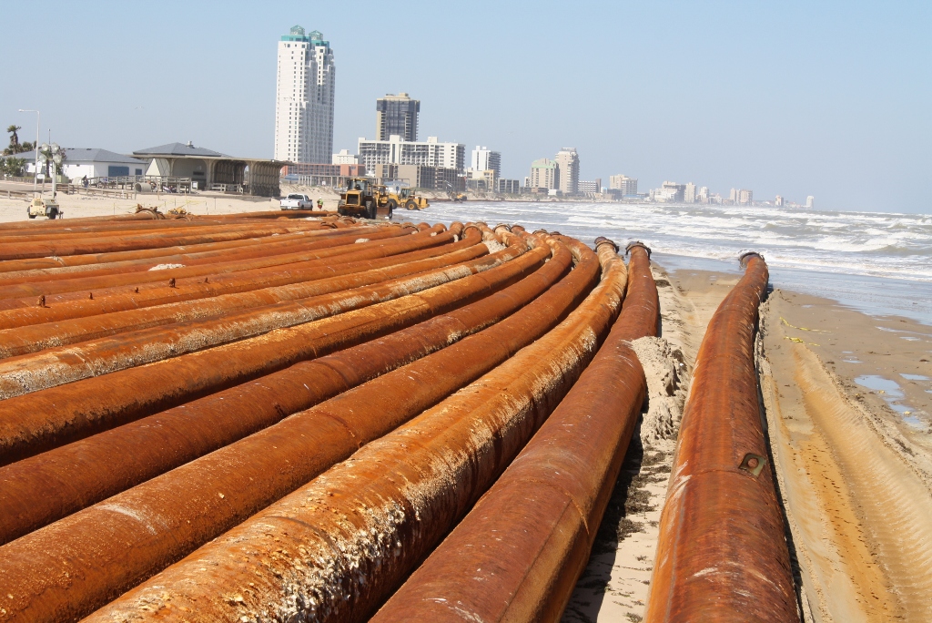 Shoreline Protection at South Padre Island, Texas